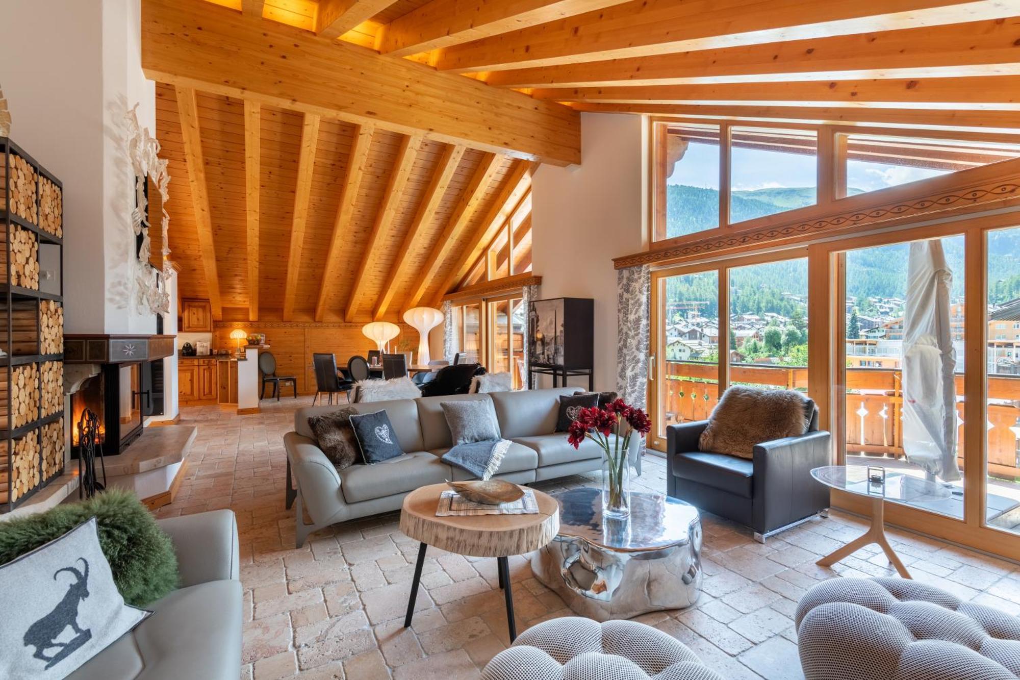 Luxury Chalets & Apartments By Mountain Exposure Zermatt Camera foto