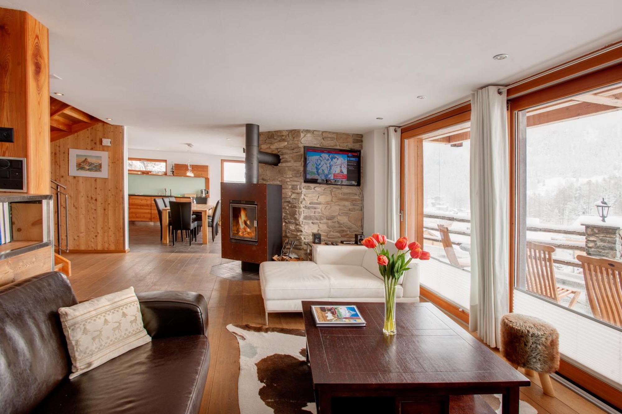 Luxury Chalets & Apartments By Mountain Exposure Zermatt Camera foto